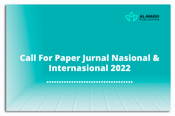Call For Paper Jurnal Nasional & Internasional 2022