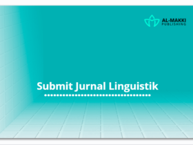 submit jurnal linguistik