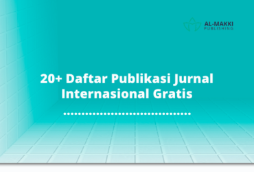 20+ Daftar Publikasi Jurnal Internasional Gratis