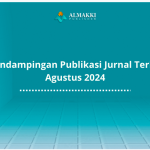 Pendampingan Publikasi Jurnal Terbit Agustus 2024