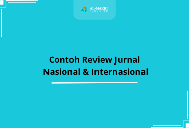 Contoh Review Jurnal Nasional dan Internasional