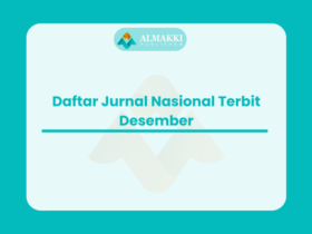 Daftar Jurnal Nasional Terbit Desember
