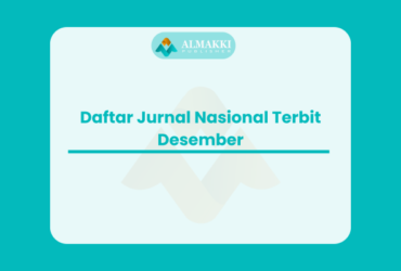 Daftar Jurnal Nasional Terbit Desember