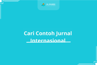Cari Contoh Jurnal Internasional